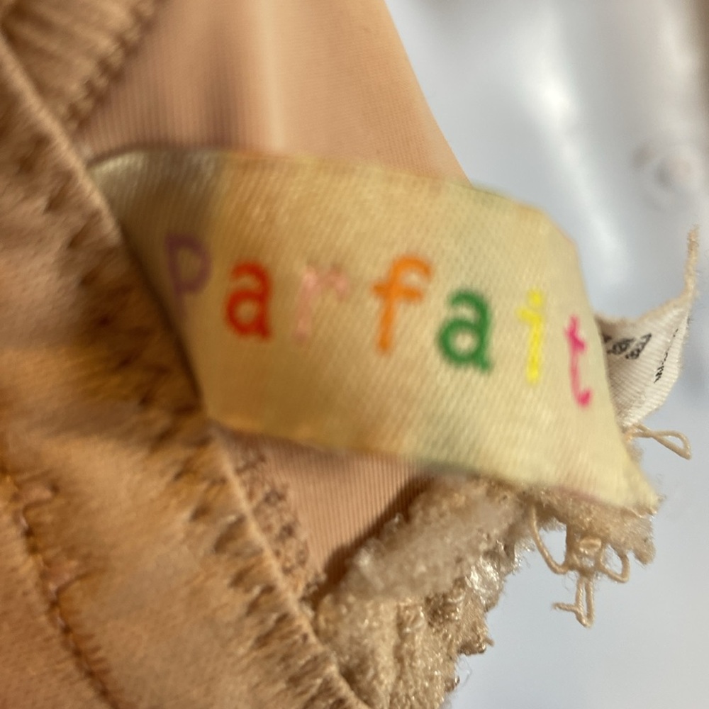 Parfait bra size UK 32JJ US 32N in a nude lace that is super soft excellent - Picture 7 of 8